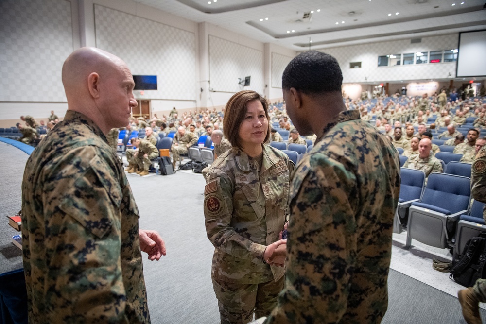 SEAC speaks at CMSgt Orientation Course