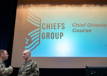 SEAC speaks at CMSgt Orientation Course