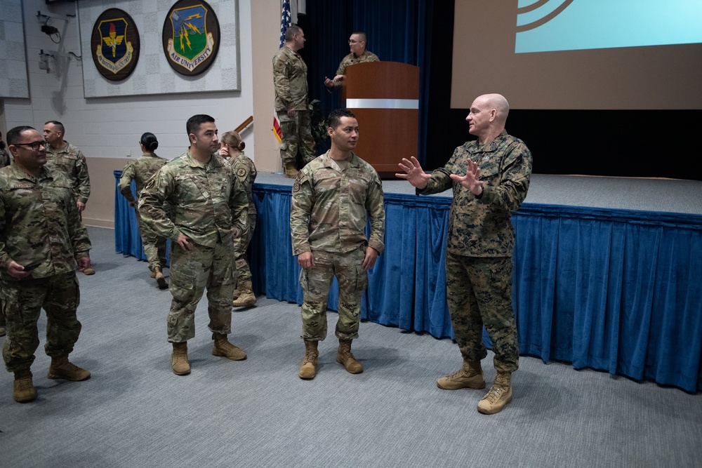 SEAC speaks at CMSgt Orientation Course