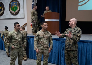 SEAC speaks at CMSgt Orientation Course