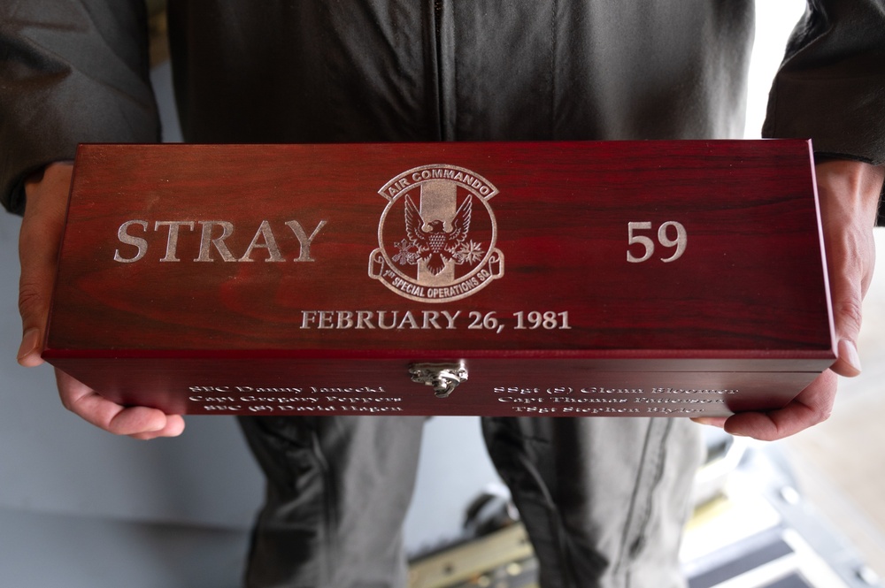 1st Special Operations Squadron honors STRAY 59