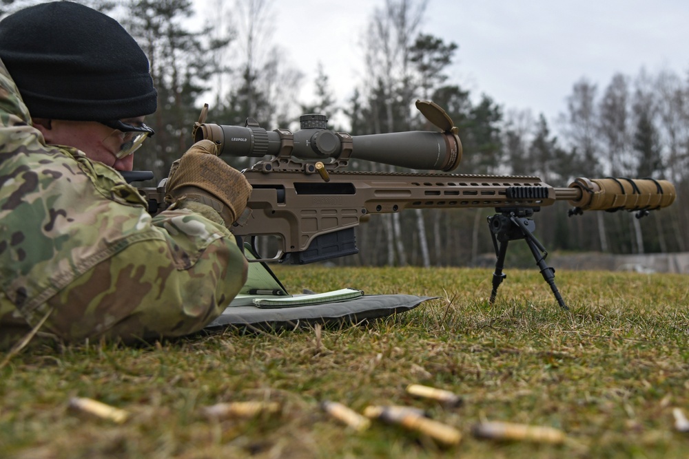 4th Squadron, 2CR Sniper Qualification