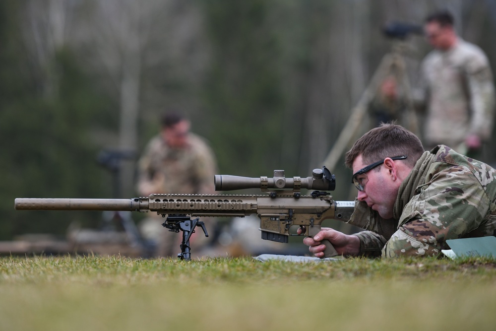 4th Squadron, 2CR Sniper Qualification