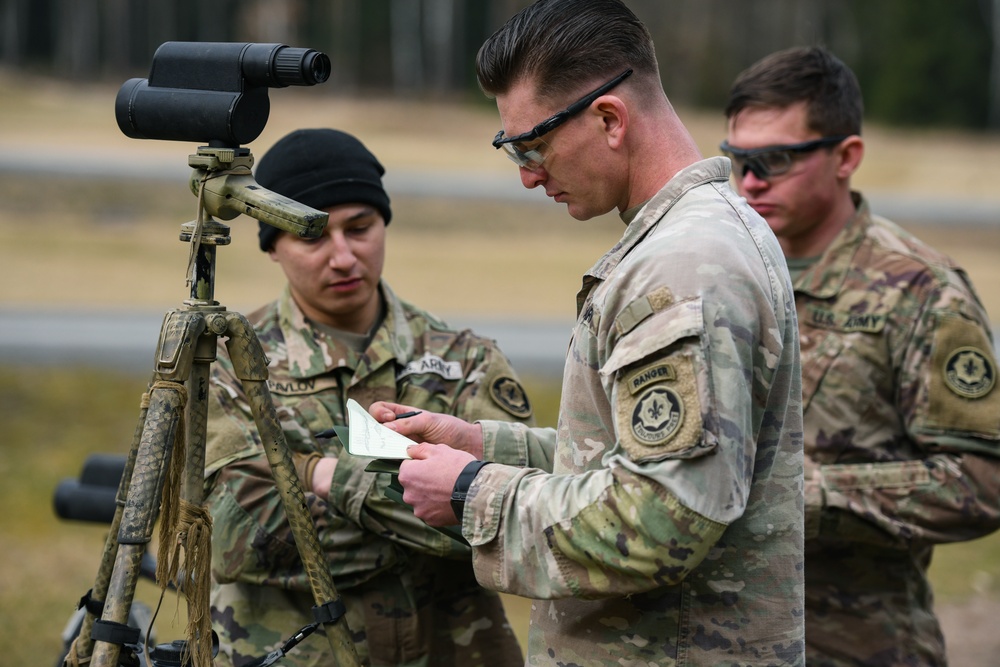 4th Squadron, 2CR Sniper Qualification