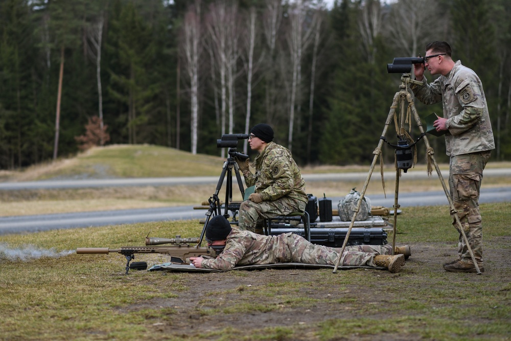 4th Squadron, 2CR Sniper Qualification