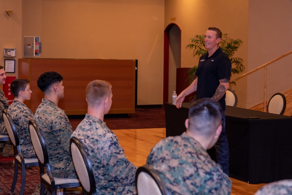 Dakota Meyer Tours Camp Kinser