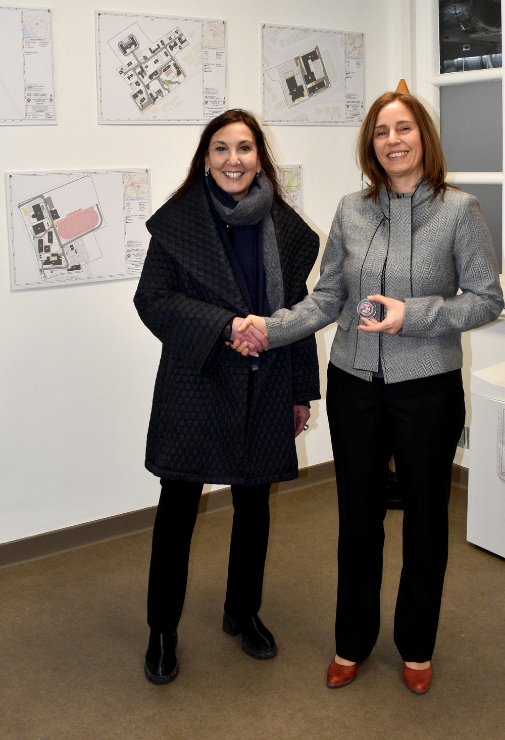 Hon. Jacobson and Will Rogers visit USAG Benelux