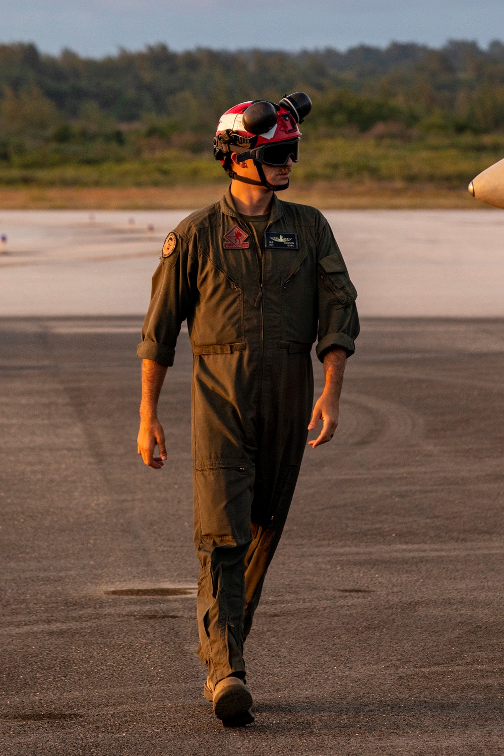 Cope North 24: U.S. Marines conduct flight operations out of Tinian