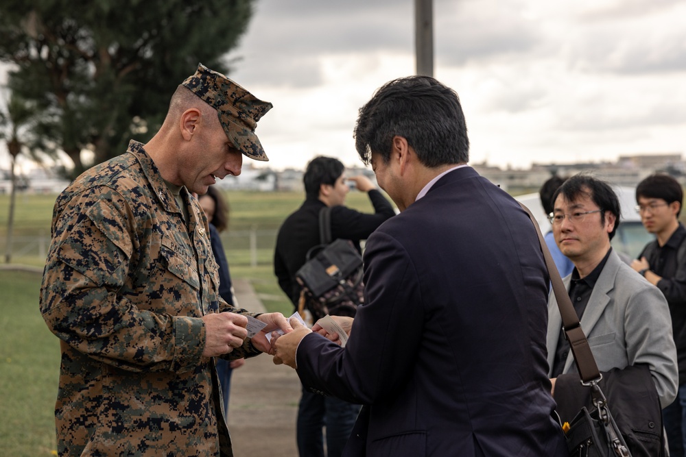 University of Tokyo college students visit MCAS Futenma