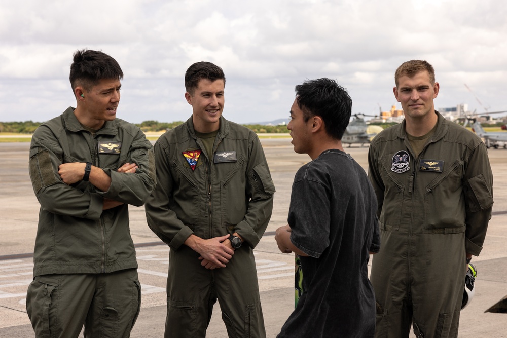 University of Tokyo college students visit MCAS Futenma