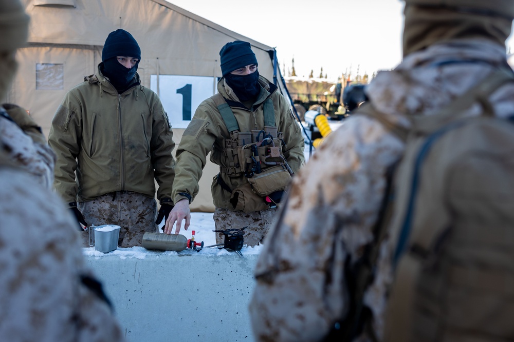 ARCTIC EDGE 2024: Fox 2/14 Marines conduct cold weather training