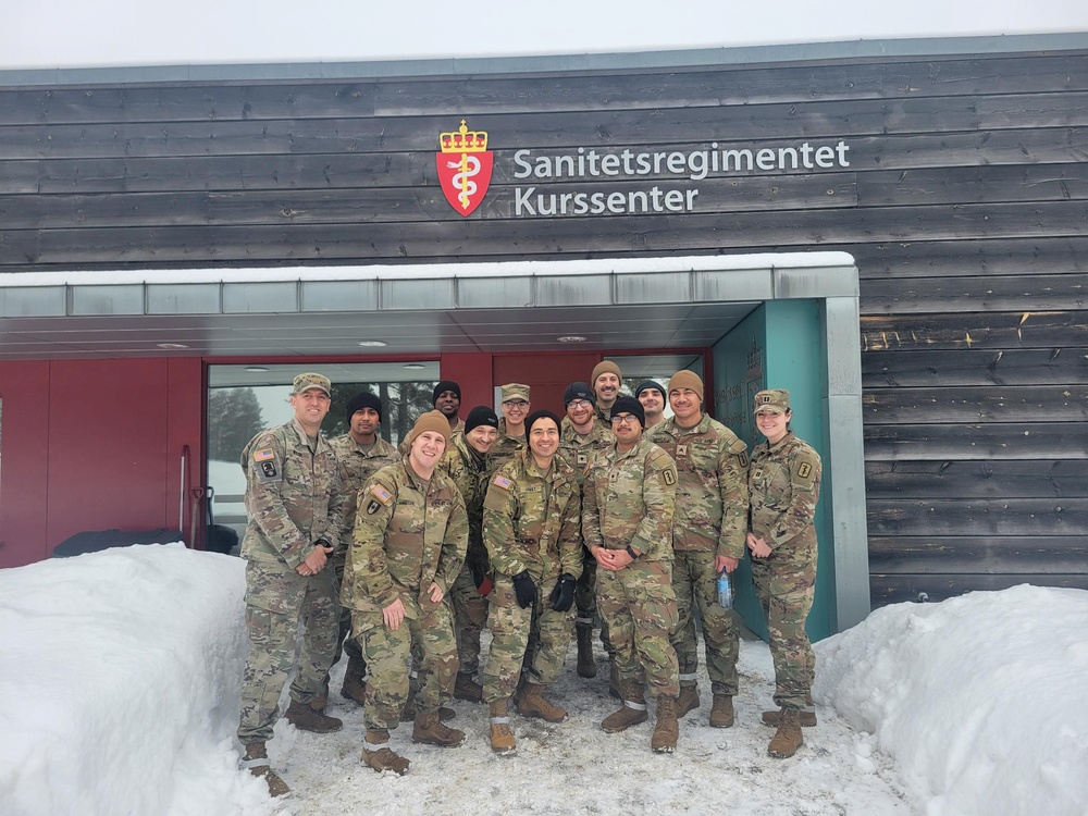 21st TSC medical personnel train in cold weather conditions with Allies during Arctic Serpent 2024