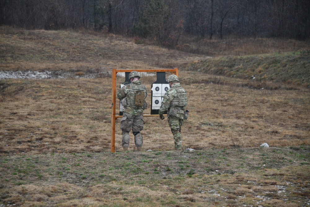 207th Military Intelligence Brigade, Live fire Training  27 February Cao Malnisio