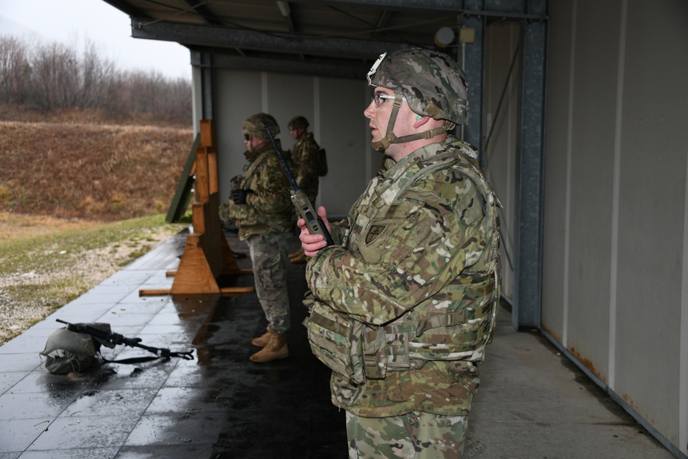 207th Military Intelligence Brigade, Live fire Training  27 February Cao Malnisio
