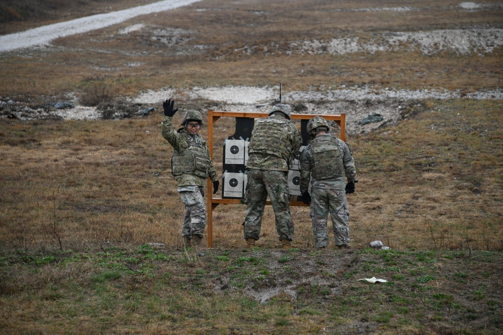 207th Military Intelligence Brigade, Live fire Training 27 February Cao Malnisio