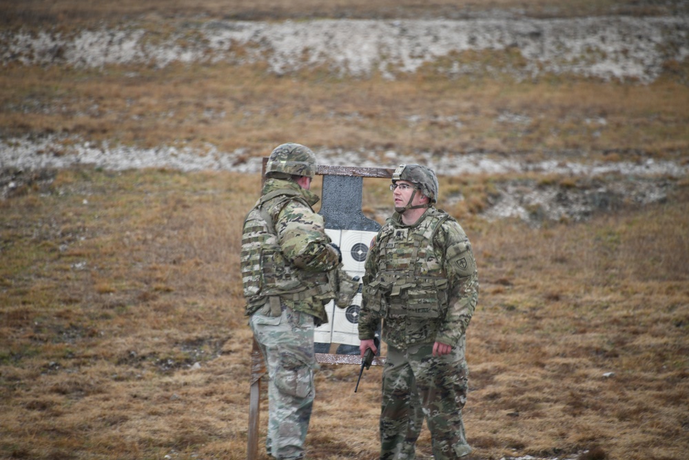 207th Military Intelligence Brigade, Live fire Training  27 February Cao Malnisio