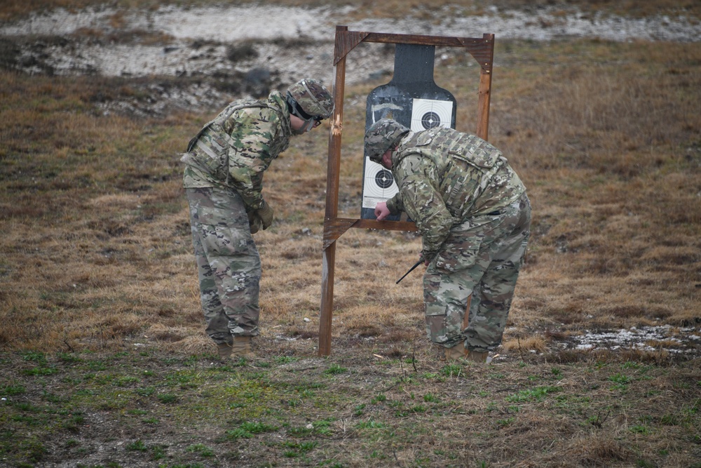 207th Military Intelligence Brigade, Live fire Training  27 February Cao Malnisio
