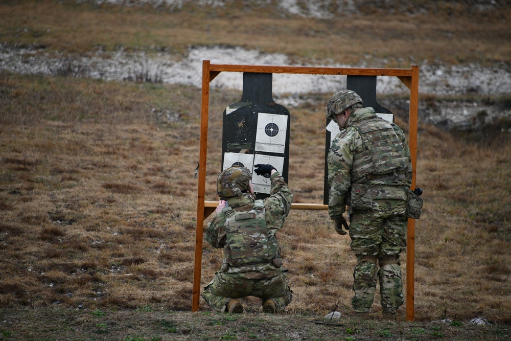 207th Military Intelligence Brigade, Live fire Training  27 February Cao Malnisio