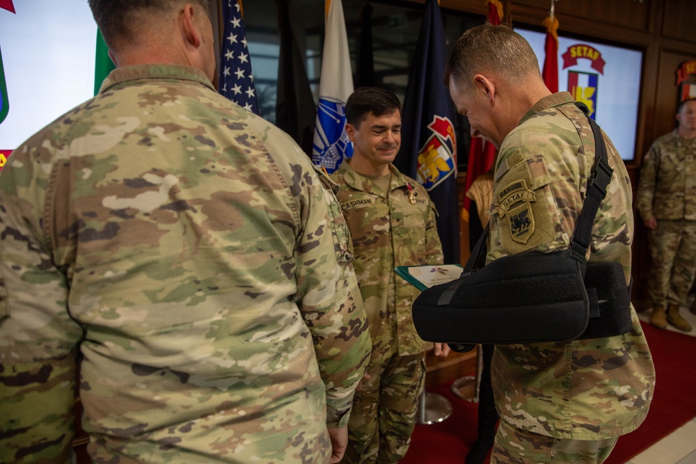 Brig. Gen. Cashman receives Legion of Merit