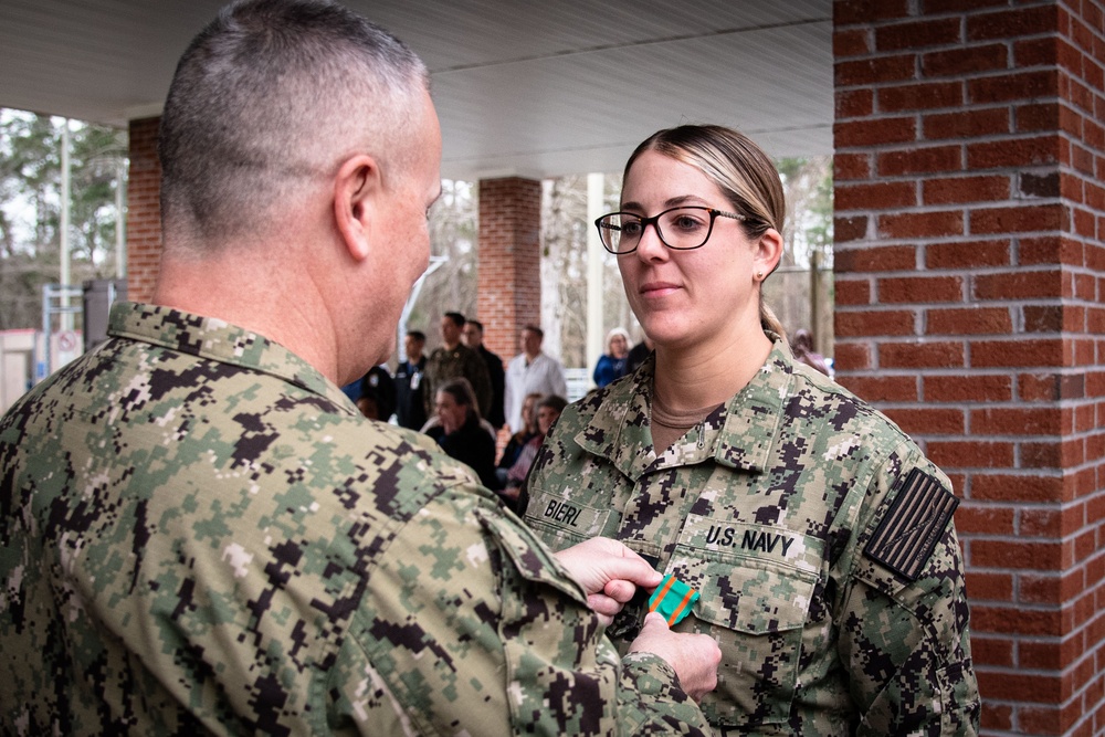 Sailors, Civilians Honored at Cherry Point Clinic’s February Award Ceremony