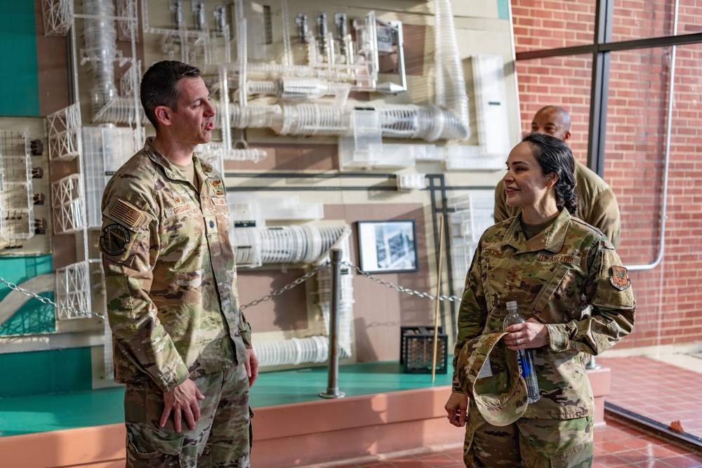 Maj. Gen. Alice Treviño visits Arnold AFB