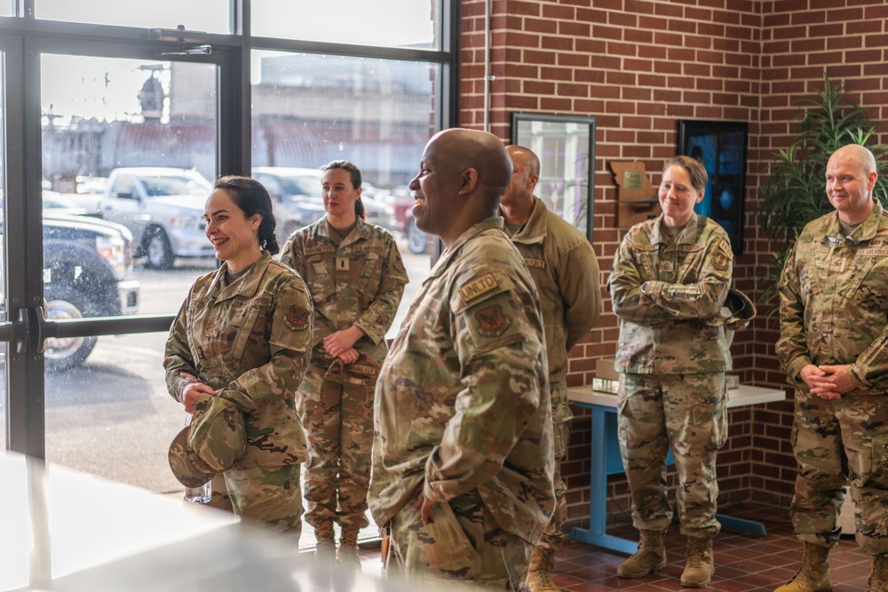 Maj. Gen. Alice Treviño visits Arnold AFB