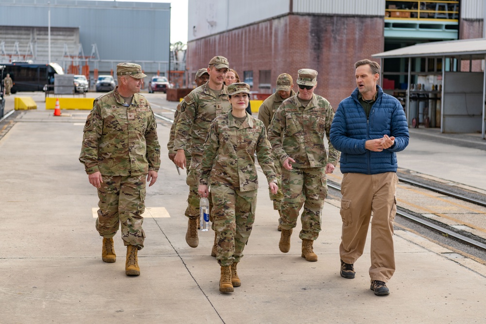 Maj. Gen. Alice Treviño visits Arnold AFB