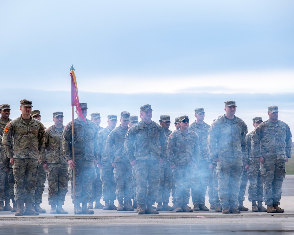 Alpha Battery, 5-4 ADAR, Redeploys from Eastern Flank