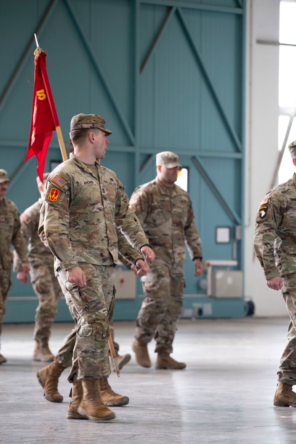 Alpha Battery, 5-4 ADAR, Redeploys from Eastern Flank