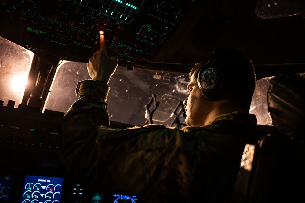 3rd AS postures local night training to support worldwide airlift