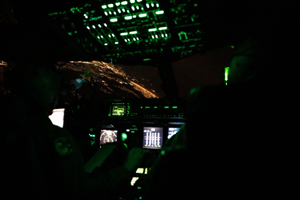 3rd AS postures local night training to support worldwide airlift