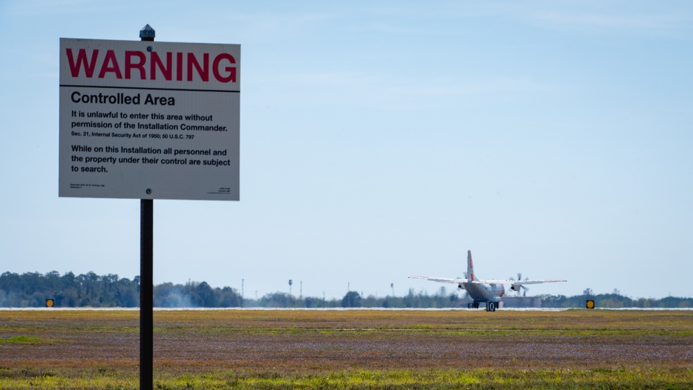 Three variations of mobility aircraft land at MacDill AFB