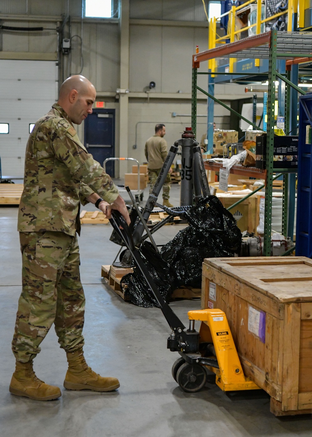 104th Logistics Readiness Squadron TMO: Shipping cargo to support a shifting mission