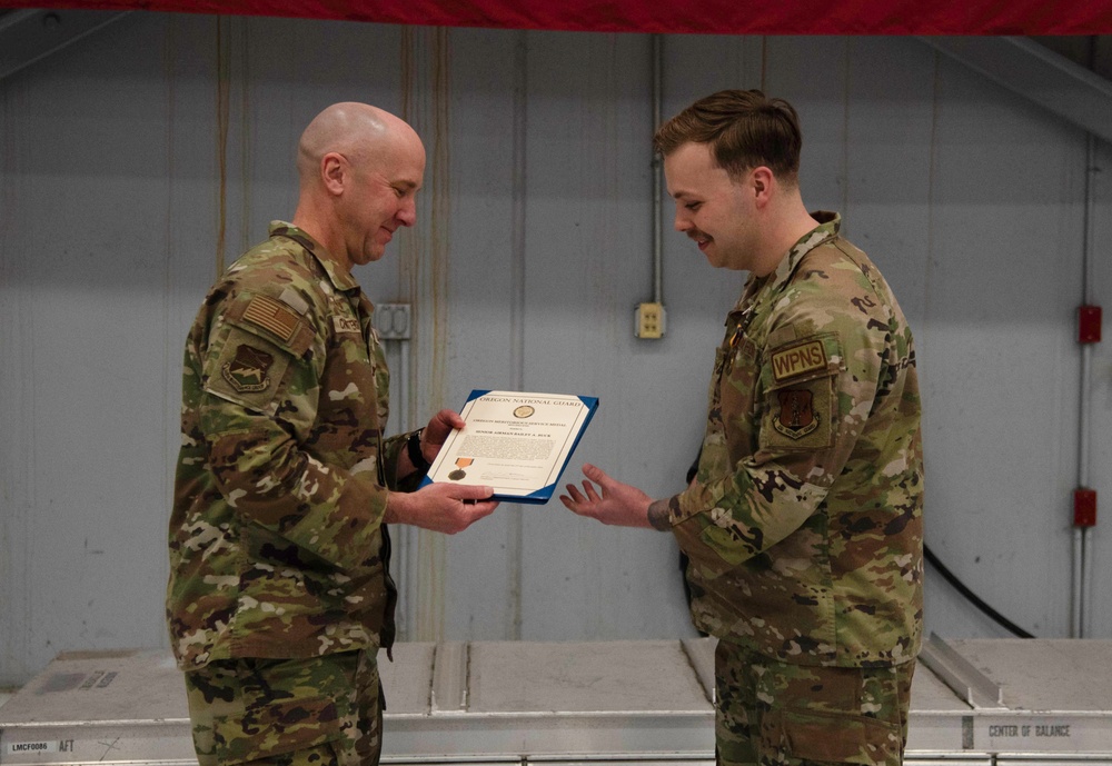 AMXS Airmen Recognized for acts of Bravery
