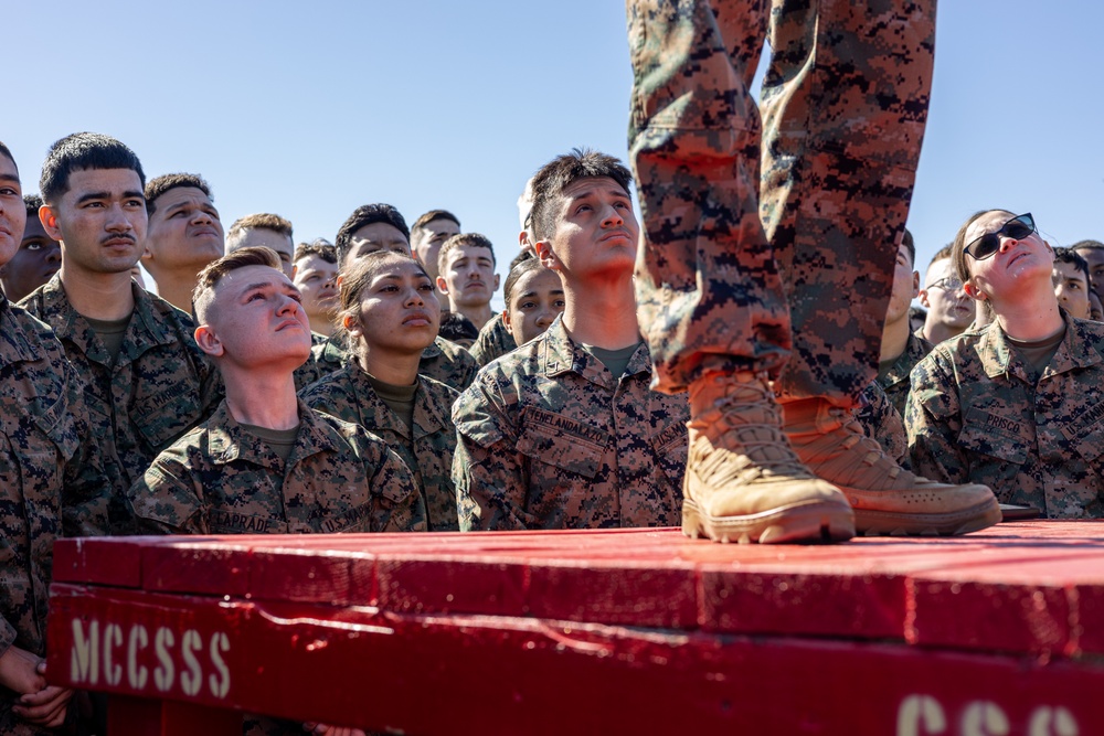 Sergeant Major of the Marine Corps visits Camp Johnson