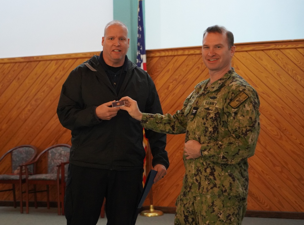 All Hands Award Quarters event at Naval Weapons Station Yorktown