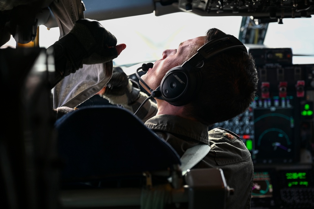 The 92nd Operations Group trains Airmen on Real-Time Information in Cockpit system