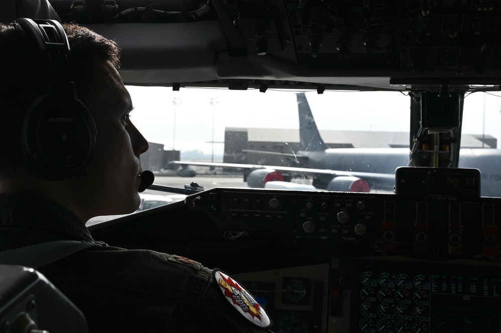 The 92nd Operations Group trains Airmen on Real-Time Information in Cockpit system