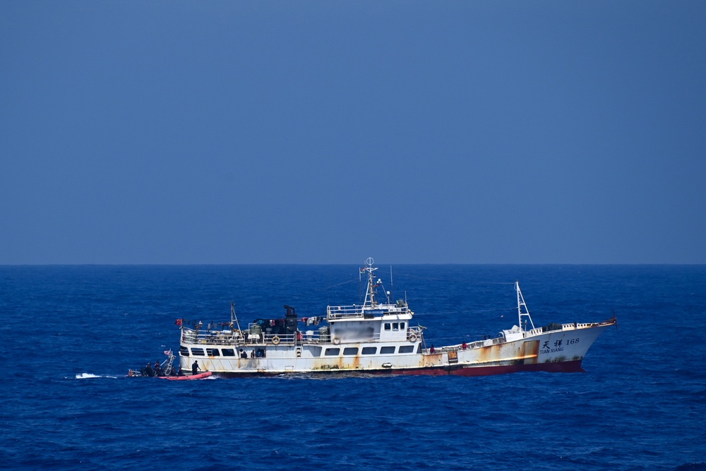 U.S. Coast Guard Cutter Harriet Lane, Vanuatu partner to conduct fishery boardings