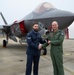 UK weapons technician receives RAF Long Service and Good Conduct Medal