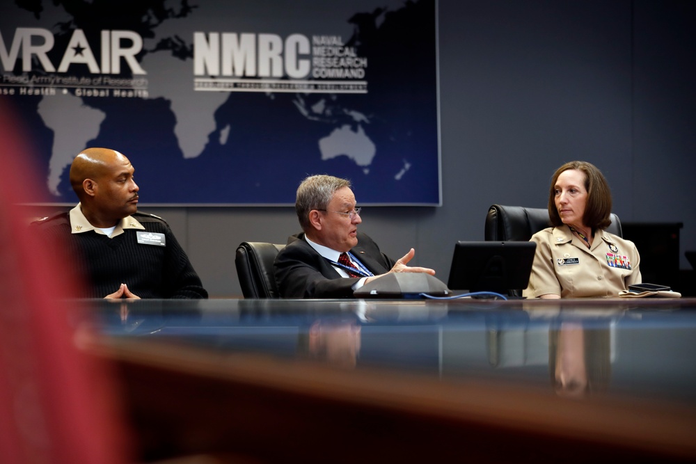 Assistant Secretary of Defense for Health Affairs Visits Naval Medical Research Command