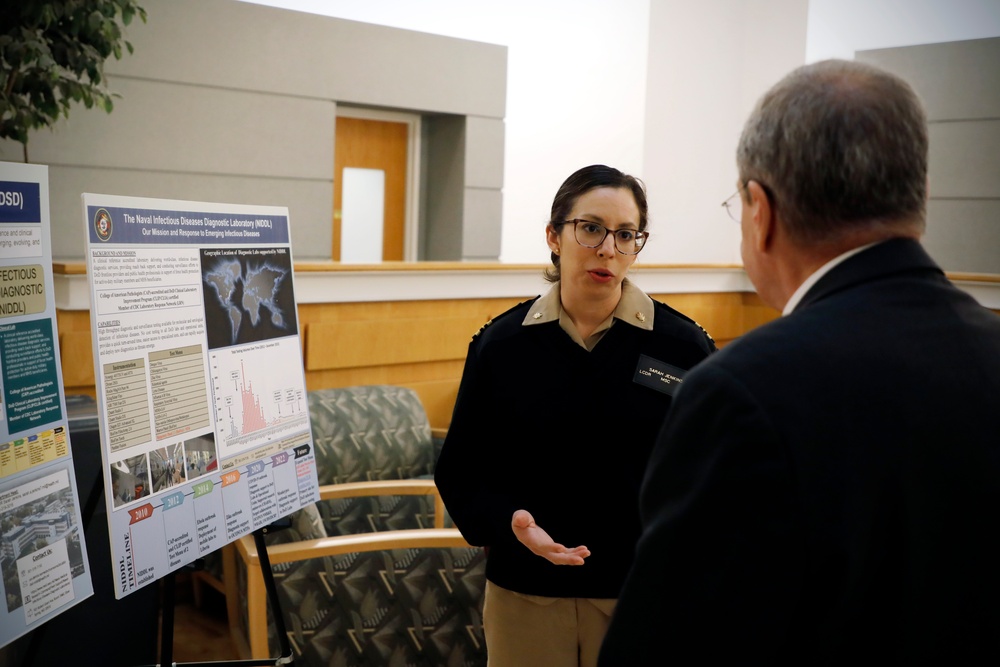 Assistant Secretary of Defense for Health Affairs Visits Naval Medical Research Command