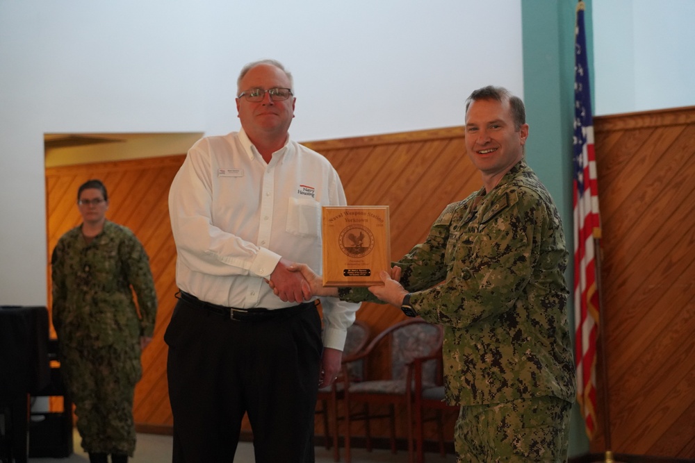 All Hands Award Quarters event at Naval Weapons Station Yorktown