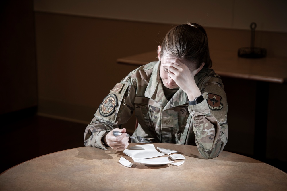 Service members may struggle with eating disorders