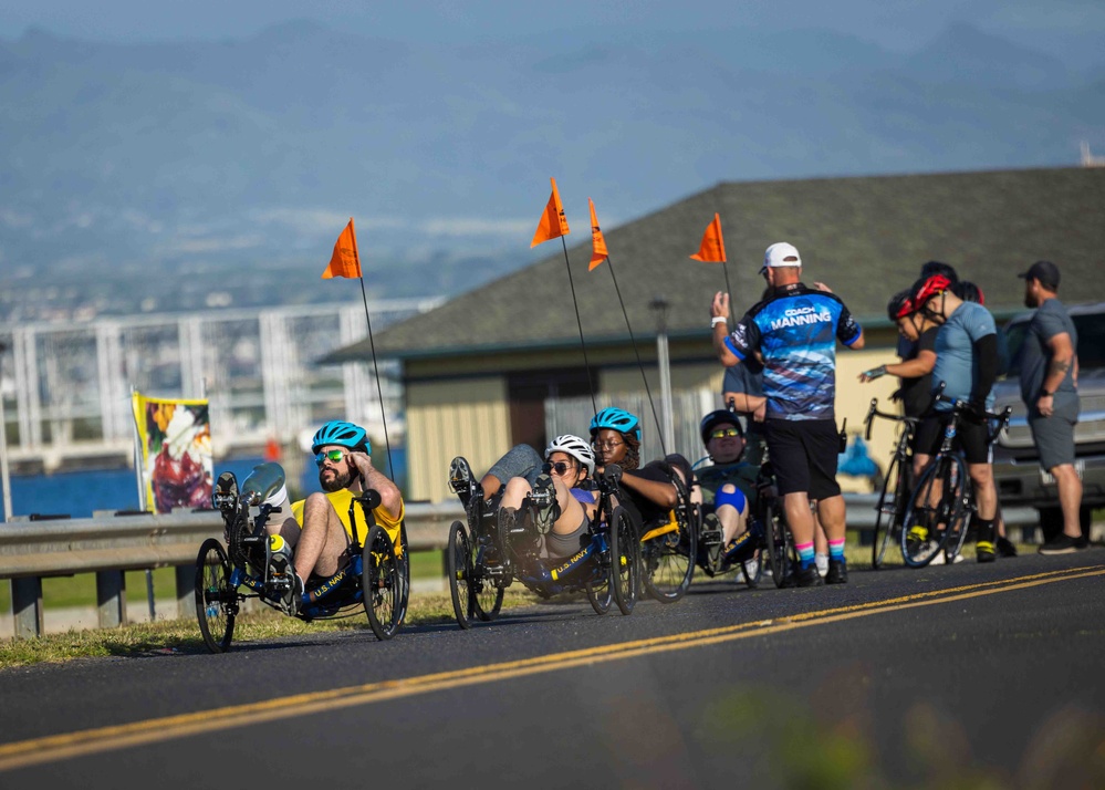 Navy Wounded Warrior Trials at JBPHH - Cycling