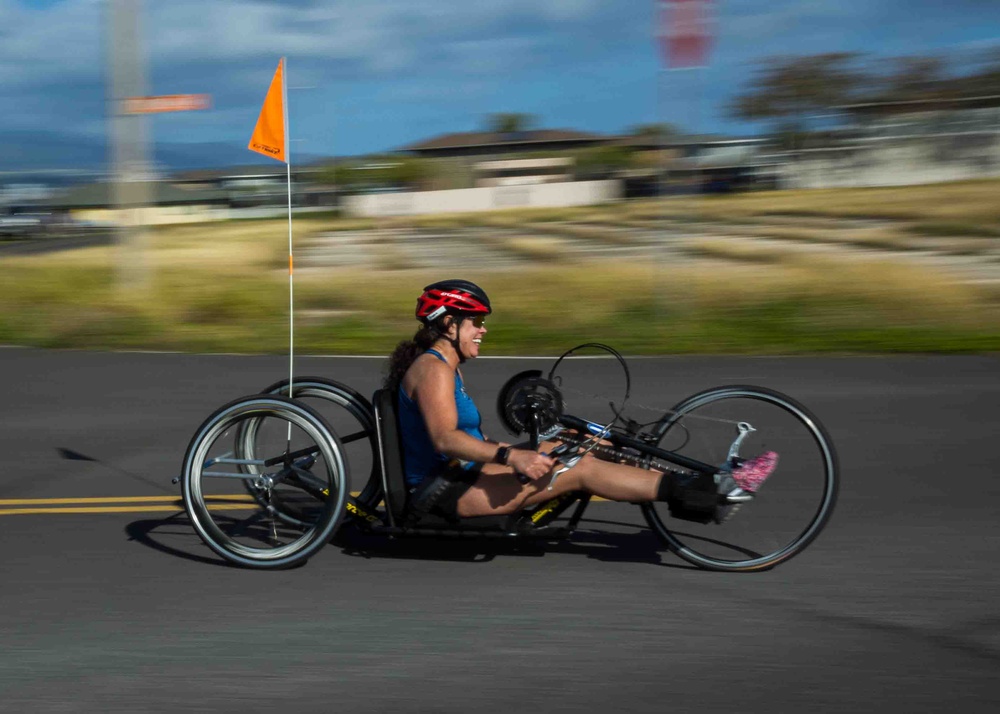 Navy Wounded Warrior Trials at JBPHH - Cycling