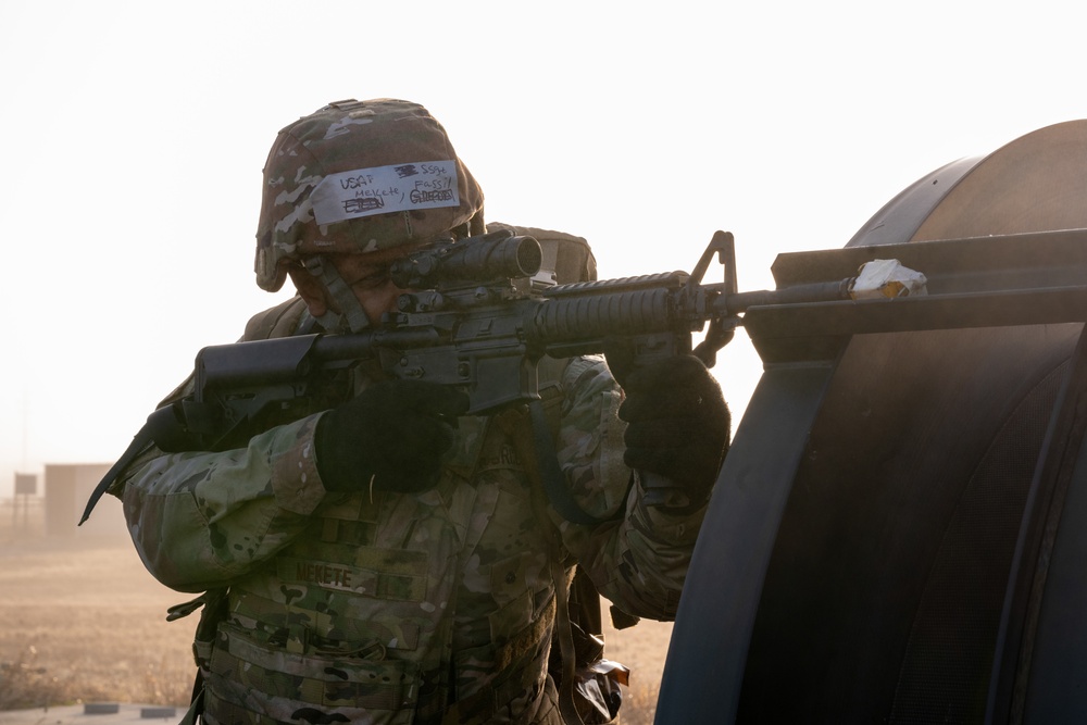 4th Civil Engineer Squadron conducts Combat Readiness Training