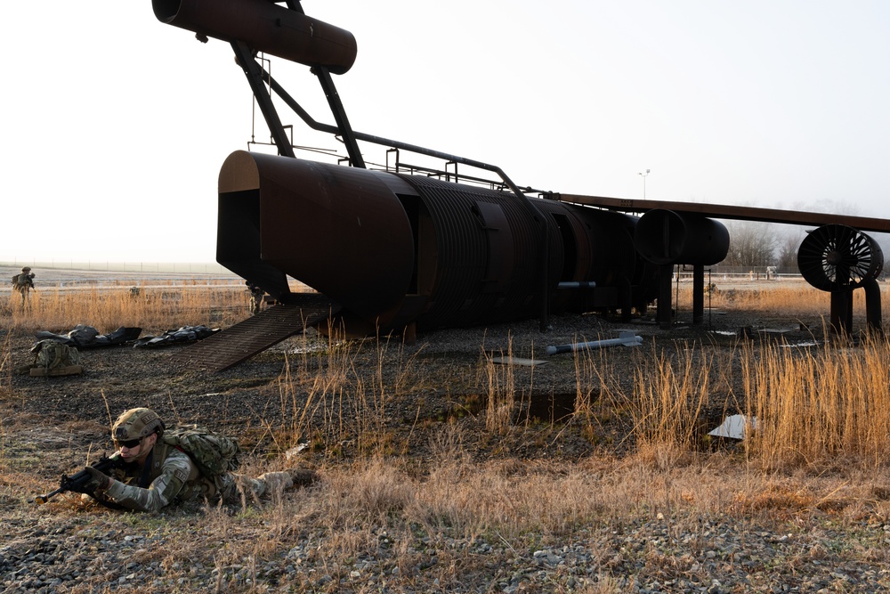 4th Civil Engineer Squadron conducts Combat Readiness Training