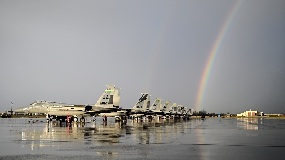 Cope North 24 Combat and Mobility Aircraft conduct operations in the Northern Mariana Islands