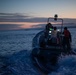 USS San Diego conducts small boat operations while underway for NASA’s Underway Recovery Test 11
